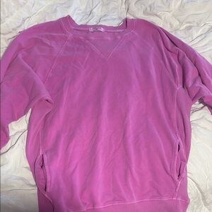 Zenana Pink Sweatshirt with pockets